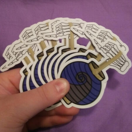 Sticker: Follow Bones