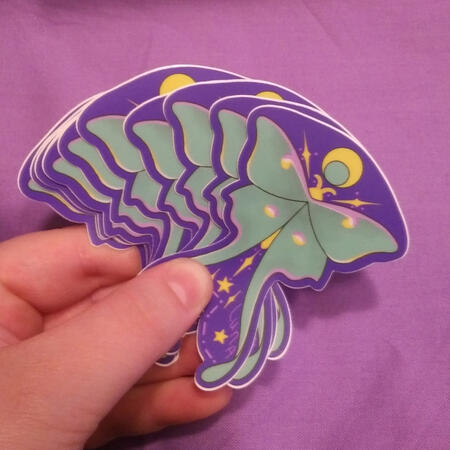 Sticker: Luna