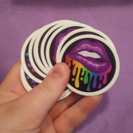 Sticker: Pride Kiss